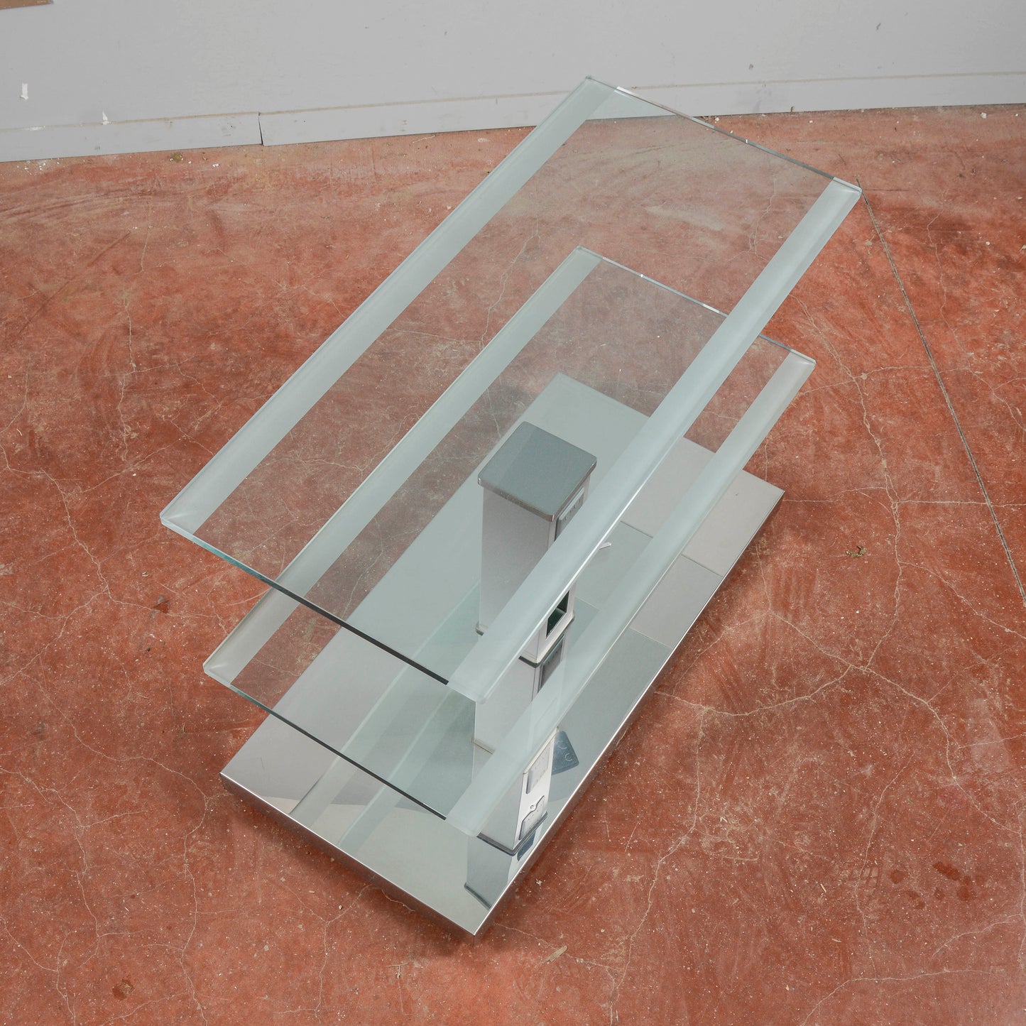 Porta TV Play Modello B In Cristallo Cattelan
