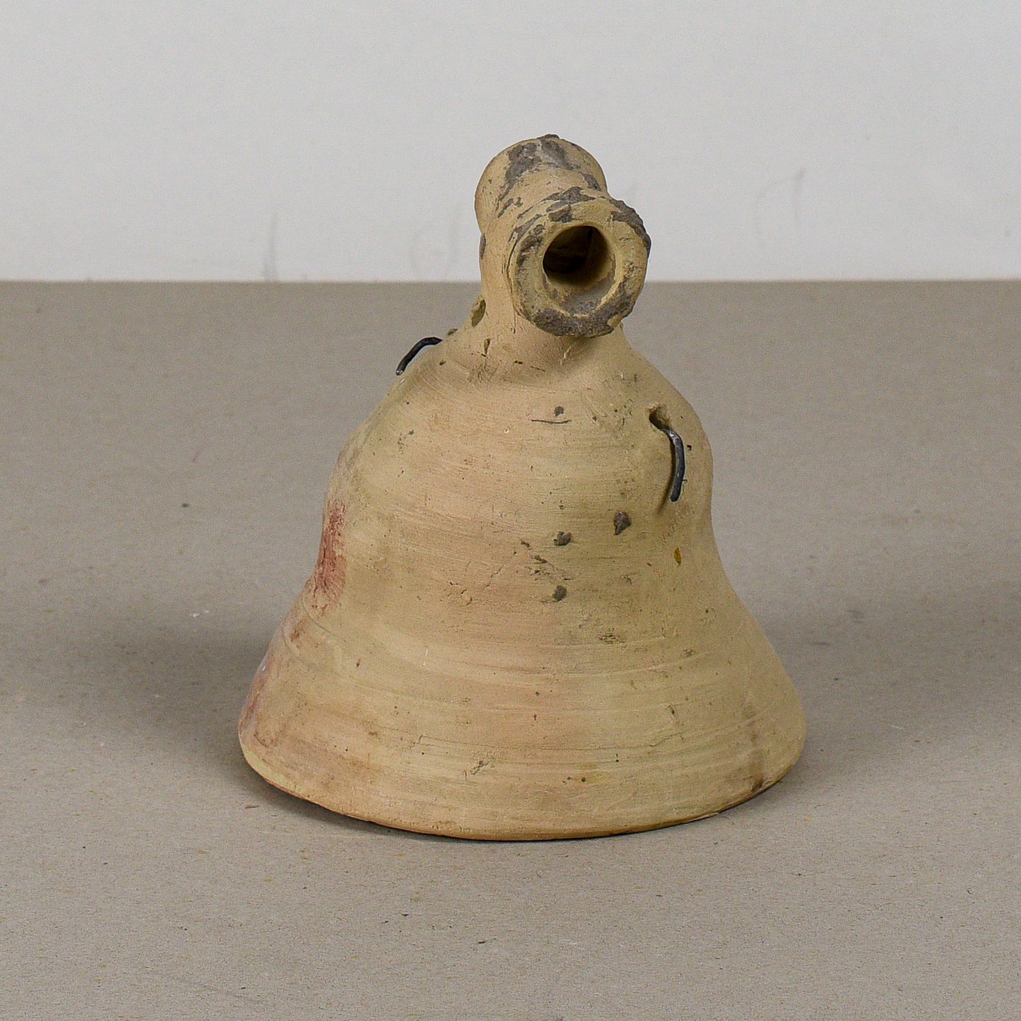 campana in terracotta artigianale antica XX secolo
