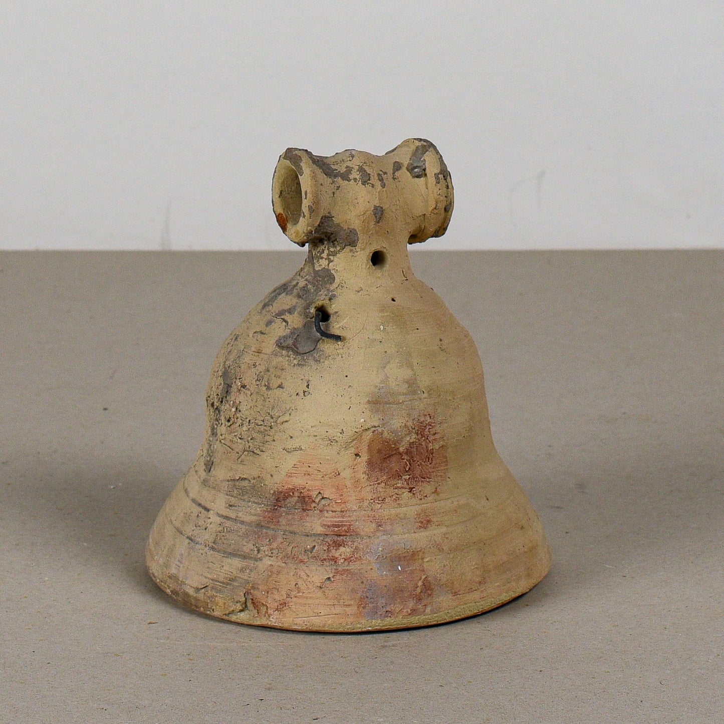 campana in terracotta artigianale antica XX secolo