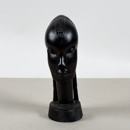 Busto Donna Intagliato Stile Vintage Africano