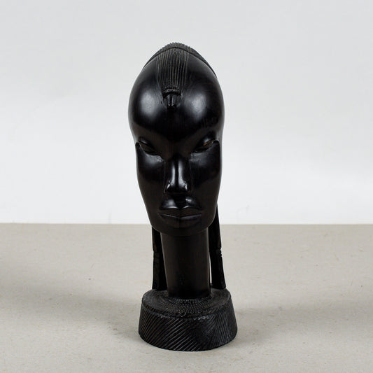 Busto Donna Intagliato Stile Vintage Africano