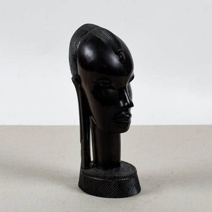 Busto Donna Intagliato Stile Vintage Africano