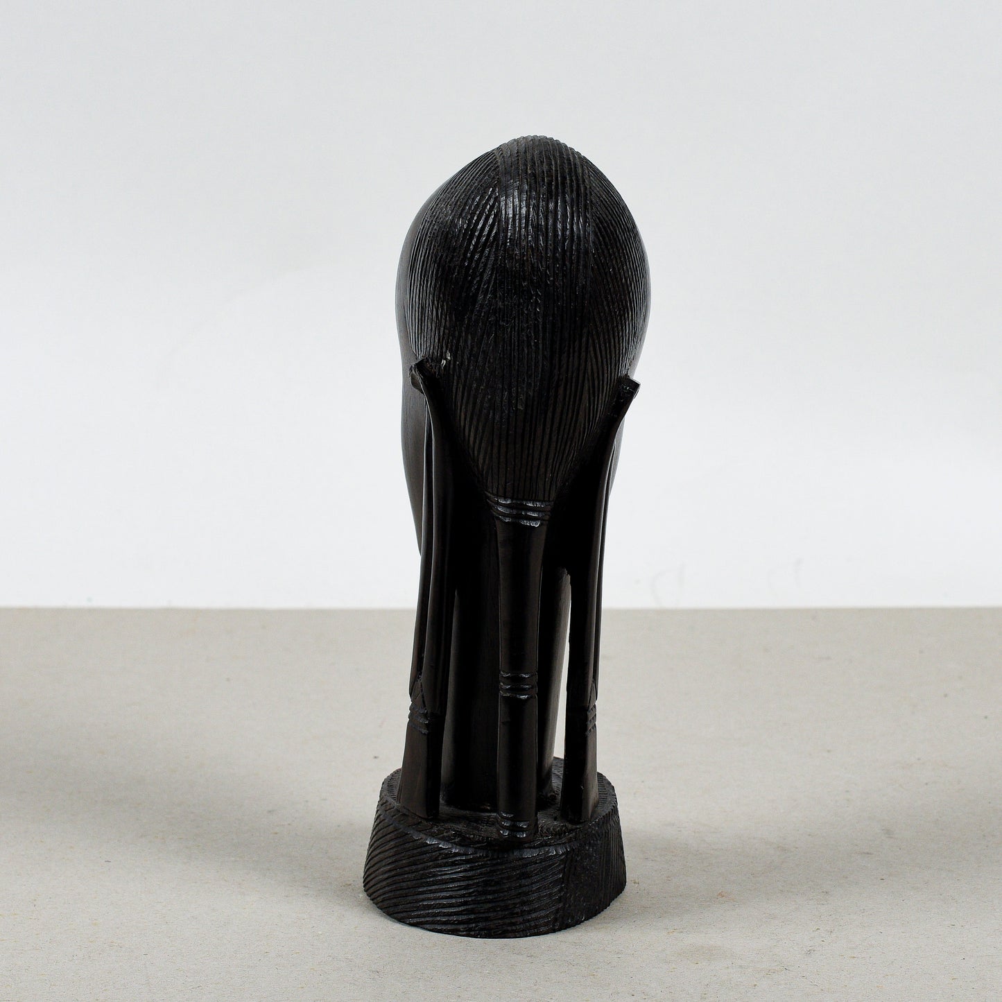 Busto Donna Intagliato Stile Vintage Africano