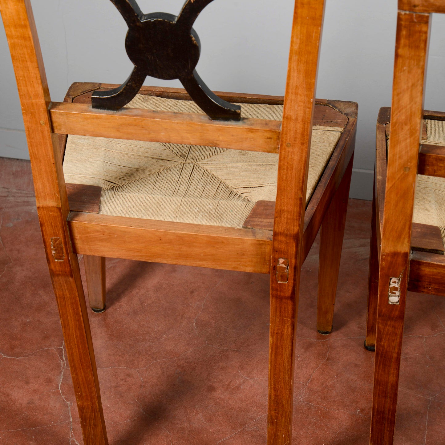 Set 4 Sedie Da Restaurare Completamente