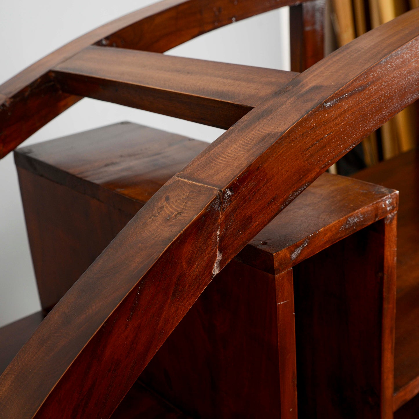 Libreria Vintage In Stile Orientale