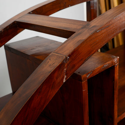 Libreria Vintage In Stile Orientale