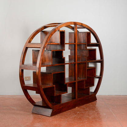 Libreria Vintage In Stile Orientale