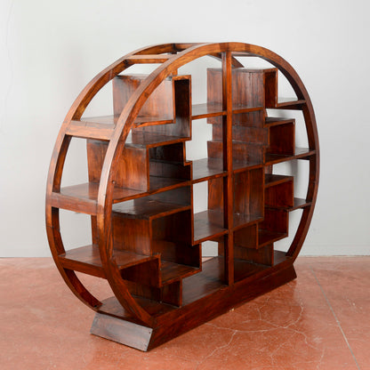Libreria Vintage In Stile Orientale