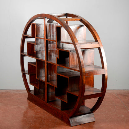 Libreria Vintage In Stile Orientale