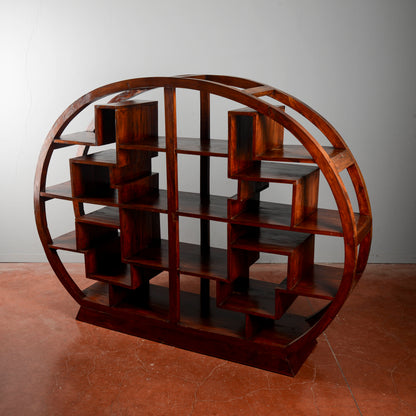Libreria Vintage In Stile Orientale