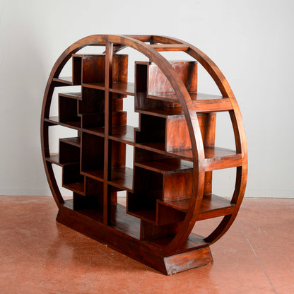 Libreria Vintage In Stile Orientale