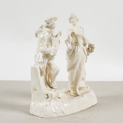 Scultura Ceramica Smaltata Chiurazzi Napoli