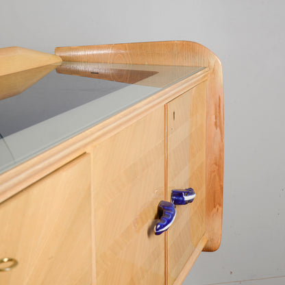 Credenza Ico Parisi 1960s Con Maniglie Ginori