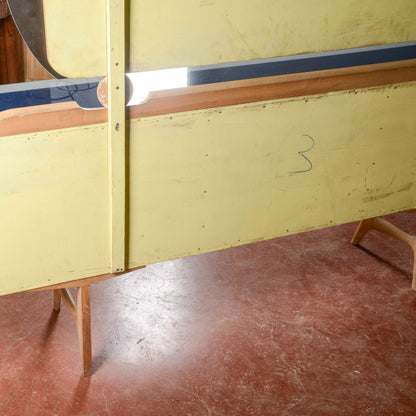 Credenza Ico Parisi 1960s Con Maniglie Ginori