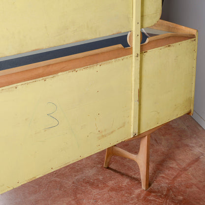 Credenza Ico Parisi 1960s Con Maniglie Ginori