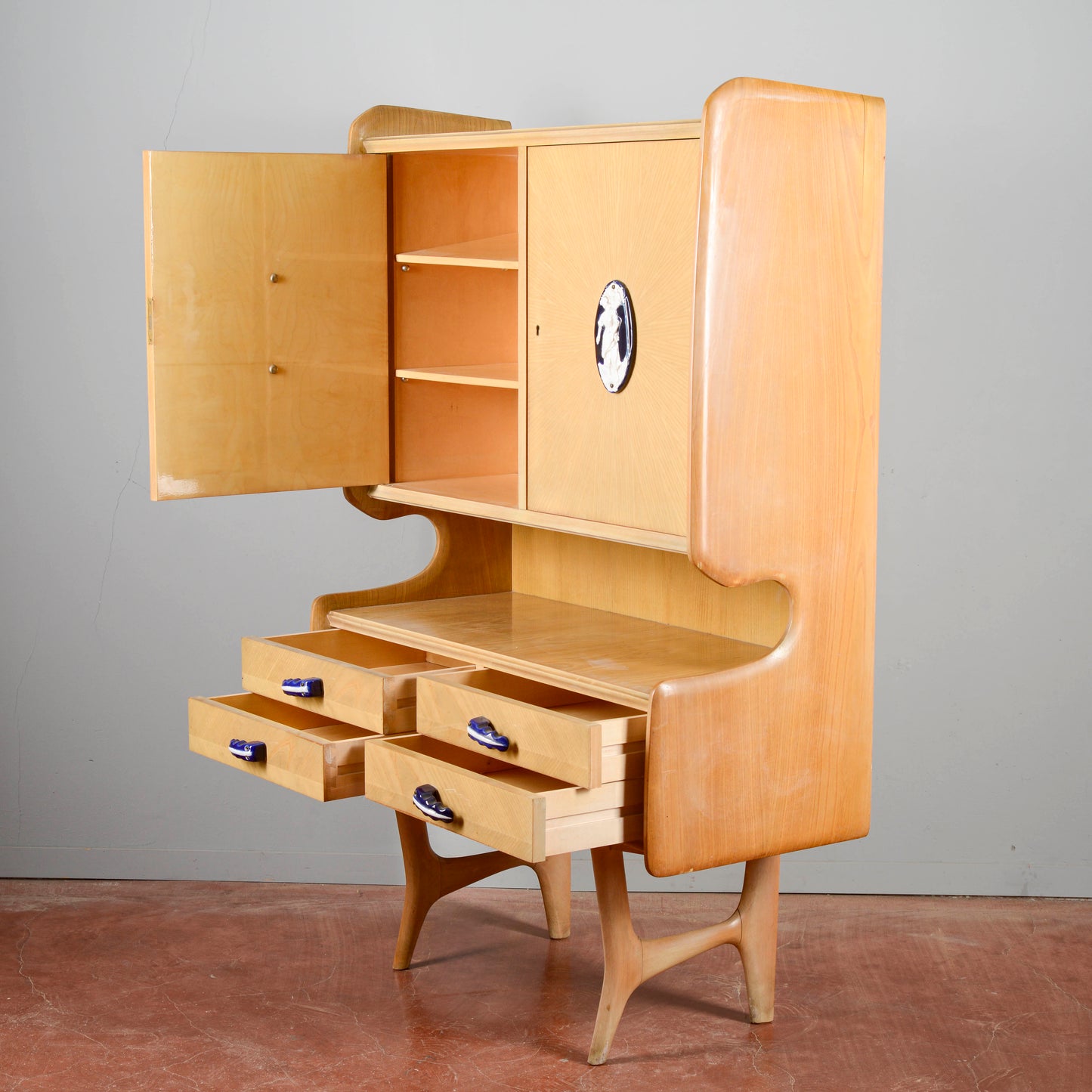 Credenza Da Sala Anni 60 Ico Parisi Ceramiche Ginori