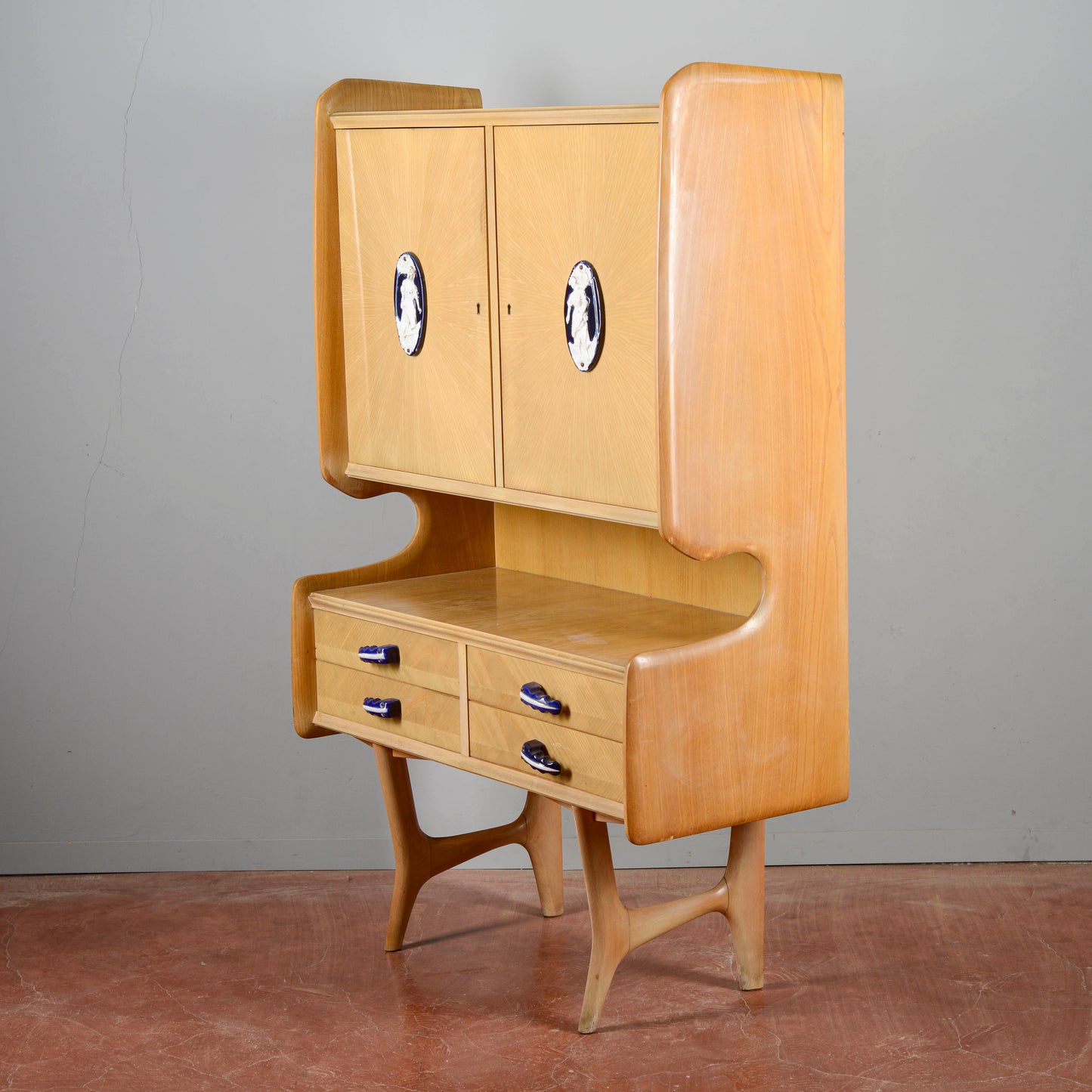 Credenza Da Sala Anni 60 Ico Parisi Ceramiche Ginori