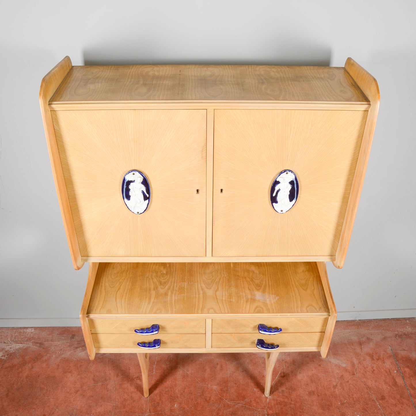 Credenza Da Sala Anni 60 Ico Parisi Ceramiche Ginori
