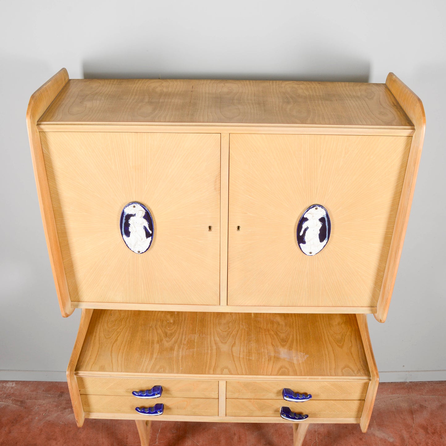 Credenza Da Sala Anni 60 Ico Parisi Ceramiche Ginori
