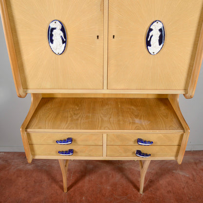Credenza Da Sala Anni 60 Ico Parisi Ceramiche Ginori