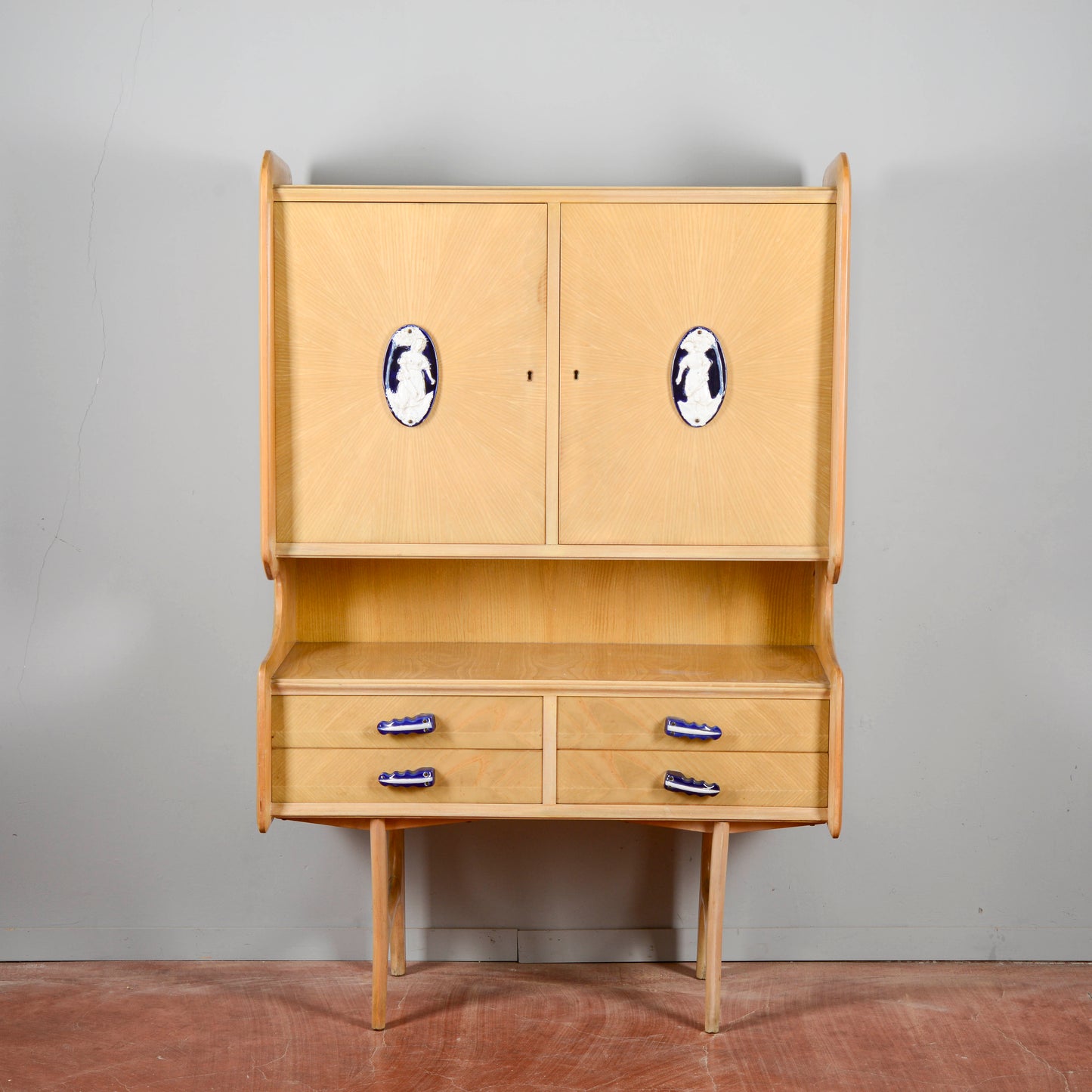 Credenza Da Sala Anni 60 Ico Parisi Ceramiche Ginori