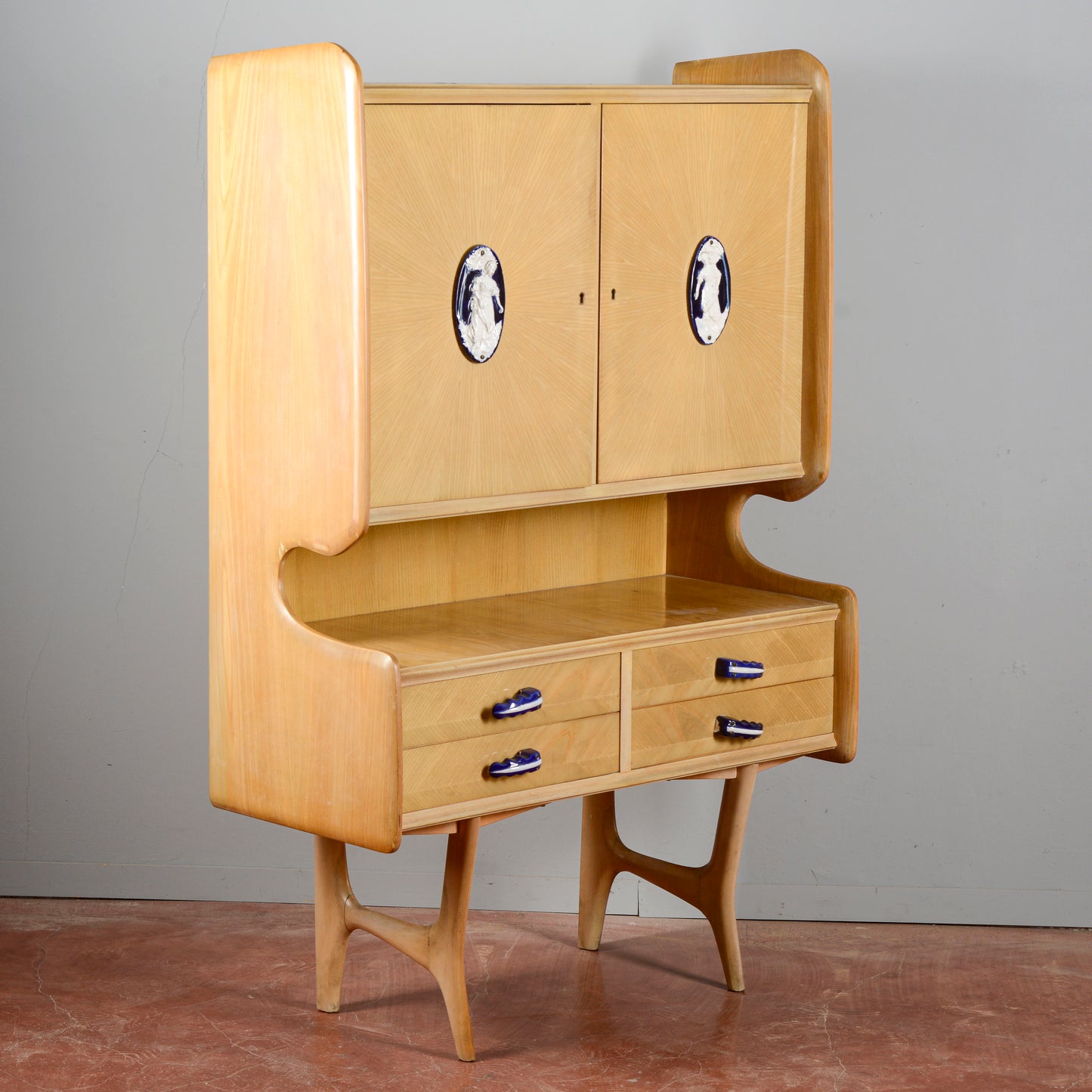 Credenza Da Sala Anni 60 Ico Parisi Ceramiche Ginori