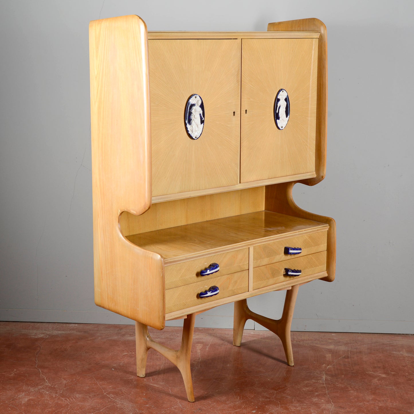 Credenza Da Sala Anni 60 Ico Parisi Ceramiche Ginori