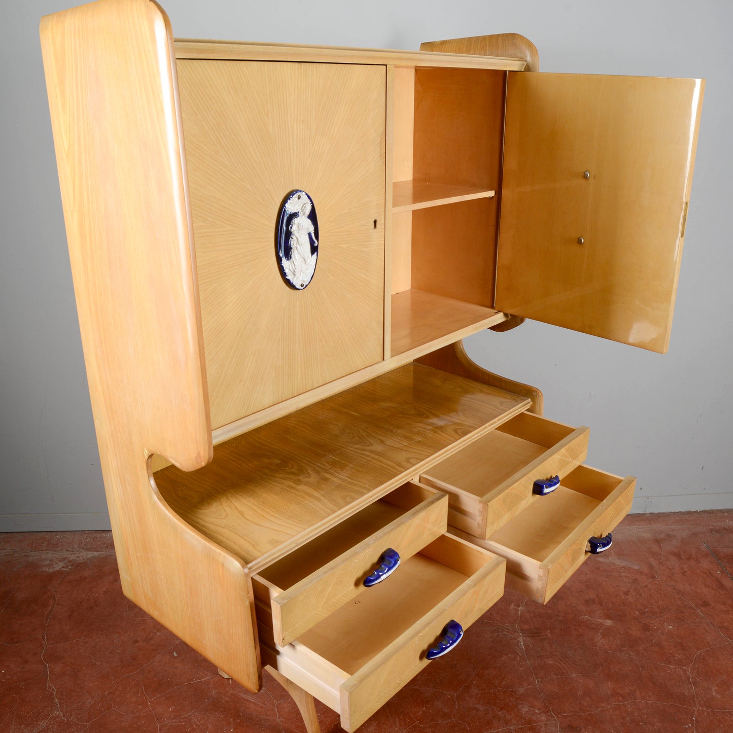 Credenza Da Sala Anni 60 Ico Parisi Ceramiche Ginori