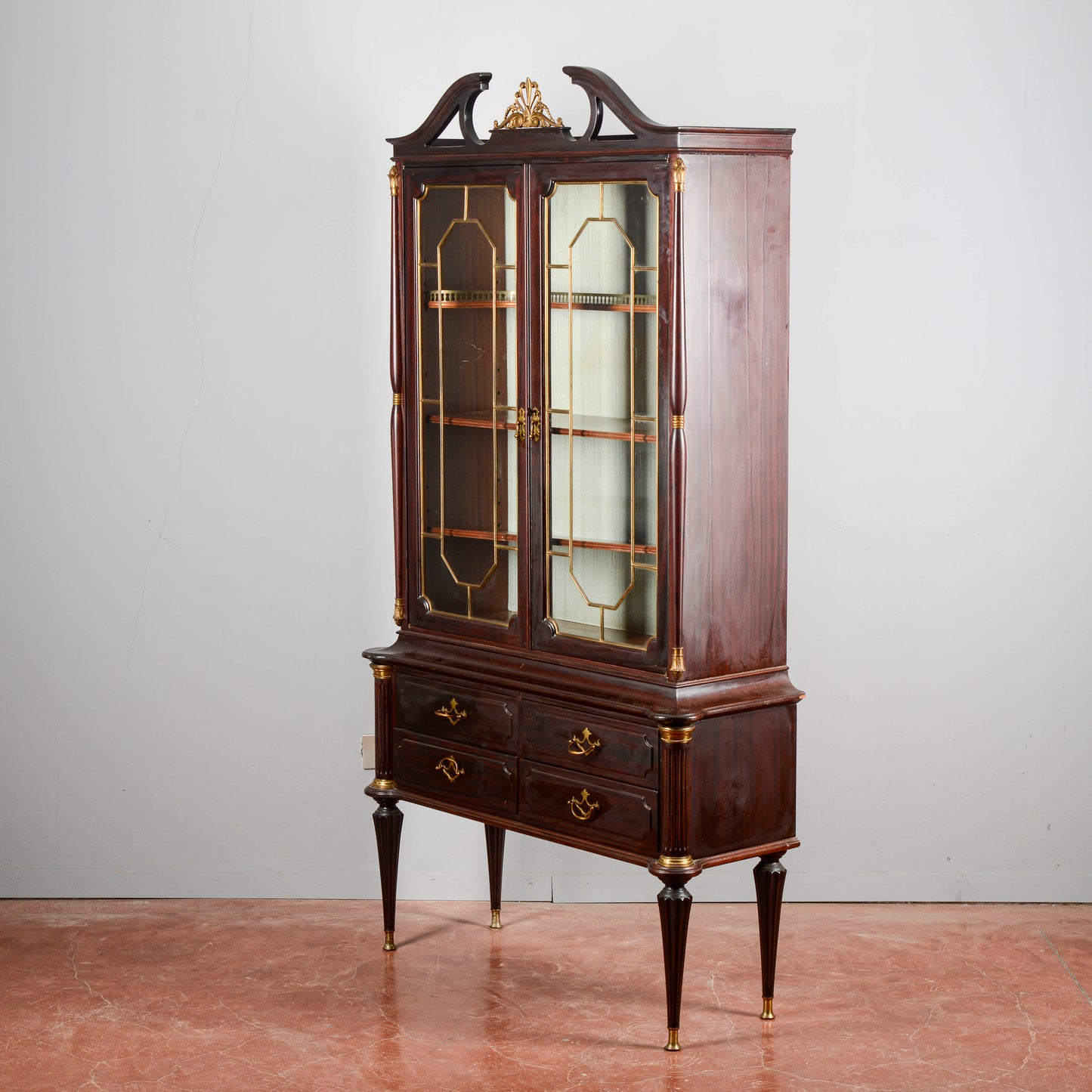 Credenza Vetrina Impellicciata