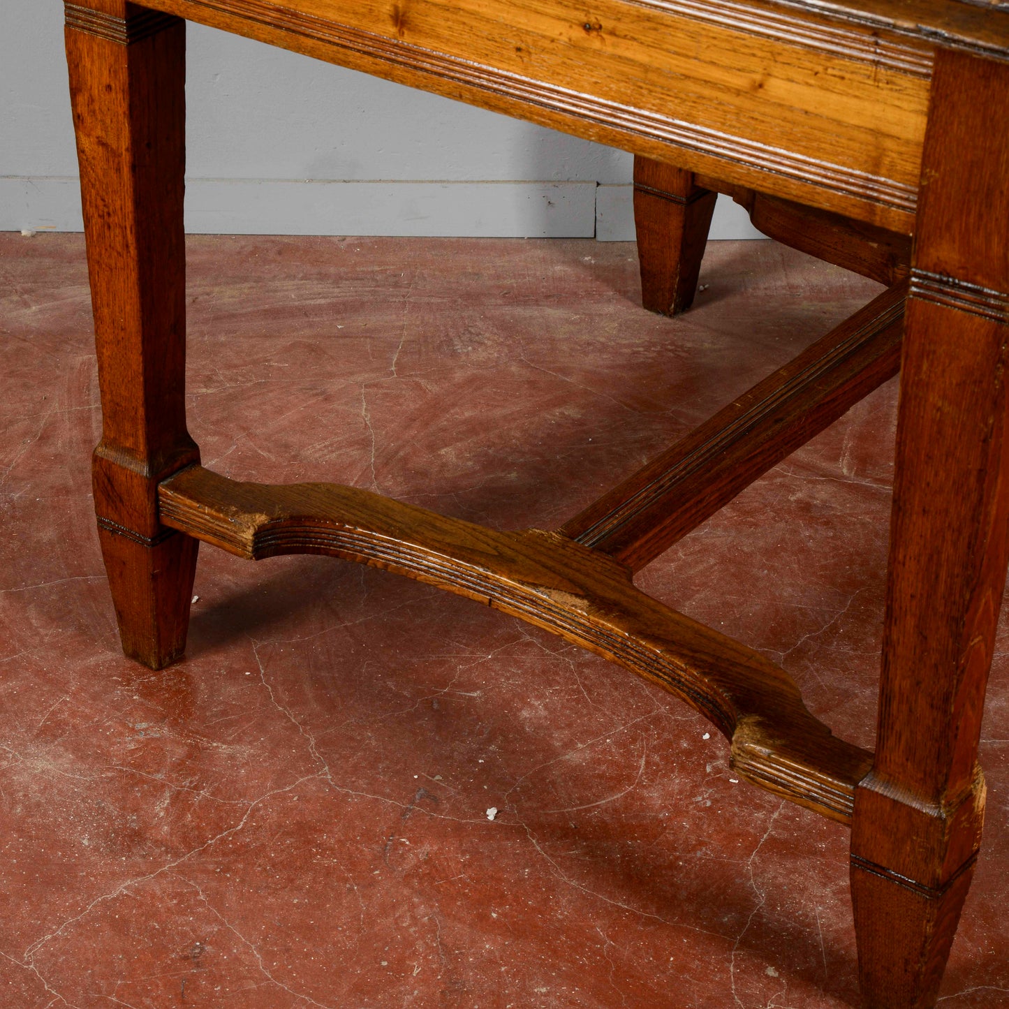 Tavolo Liberty Massello Con Allunghi