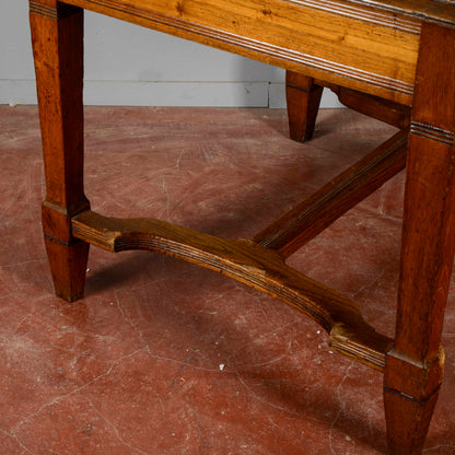 Tavolo Liberty Massello Con Allunghi