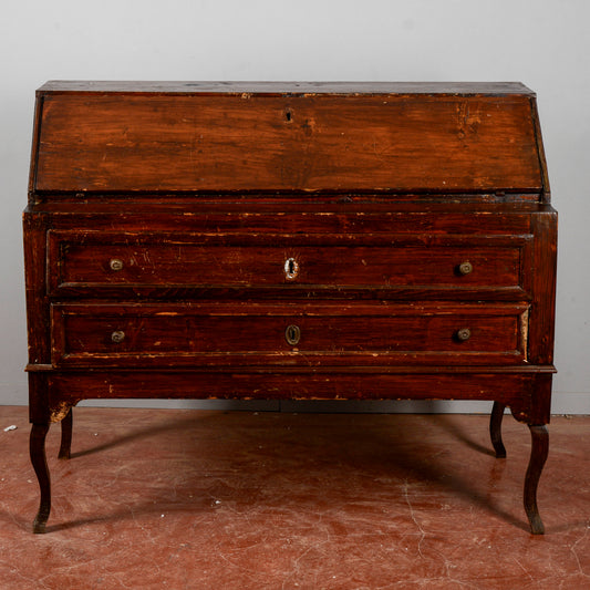 Ribalta Antica In Legno Di Abete Italia Secolo XVIII