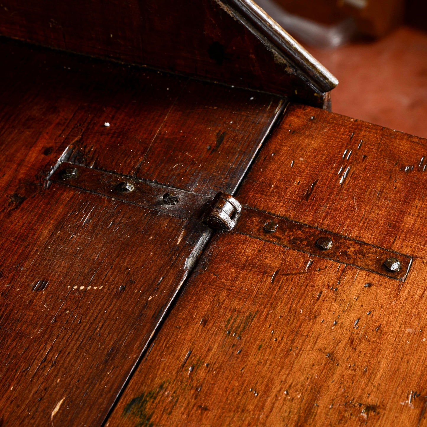 Ribalta Antica In Legno Di Abete Italia Secolo XVIII