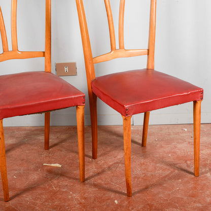 Coppia Sedie Vilpelle Rossa