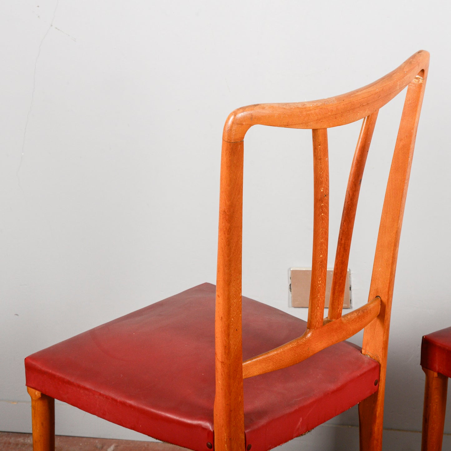 Coppia Sedie Vilpelle Rossa