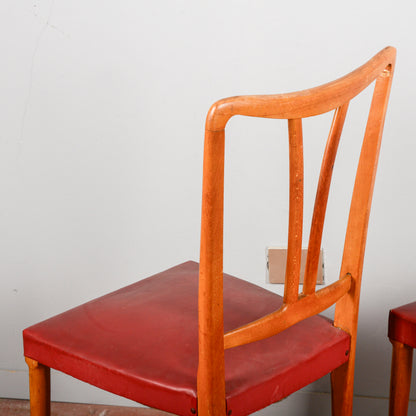 Coppia Sedie Vilpelle Rossa