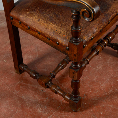 Poltrona Barocca Antica Epoca 800
