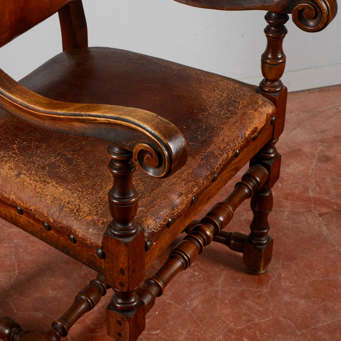 Poltrona Barocca Antica Epoca 800