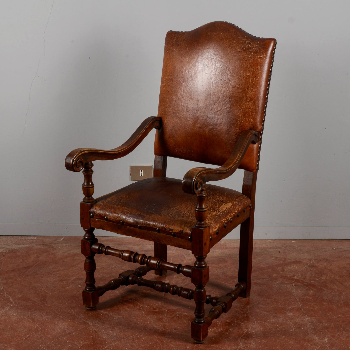 Poltrona Barocca Antica Epoca 800