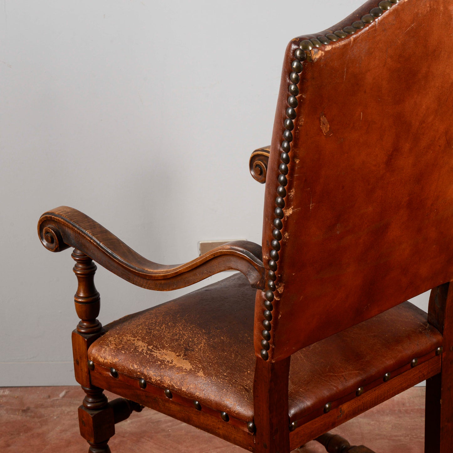 Poltrona Barocca Antica Epoca 800