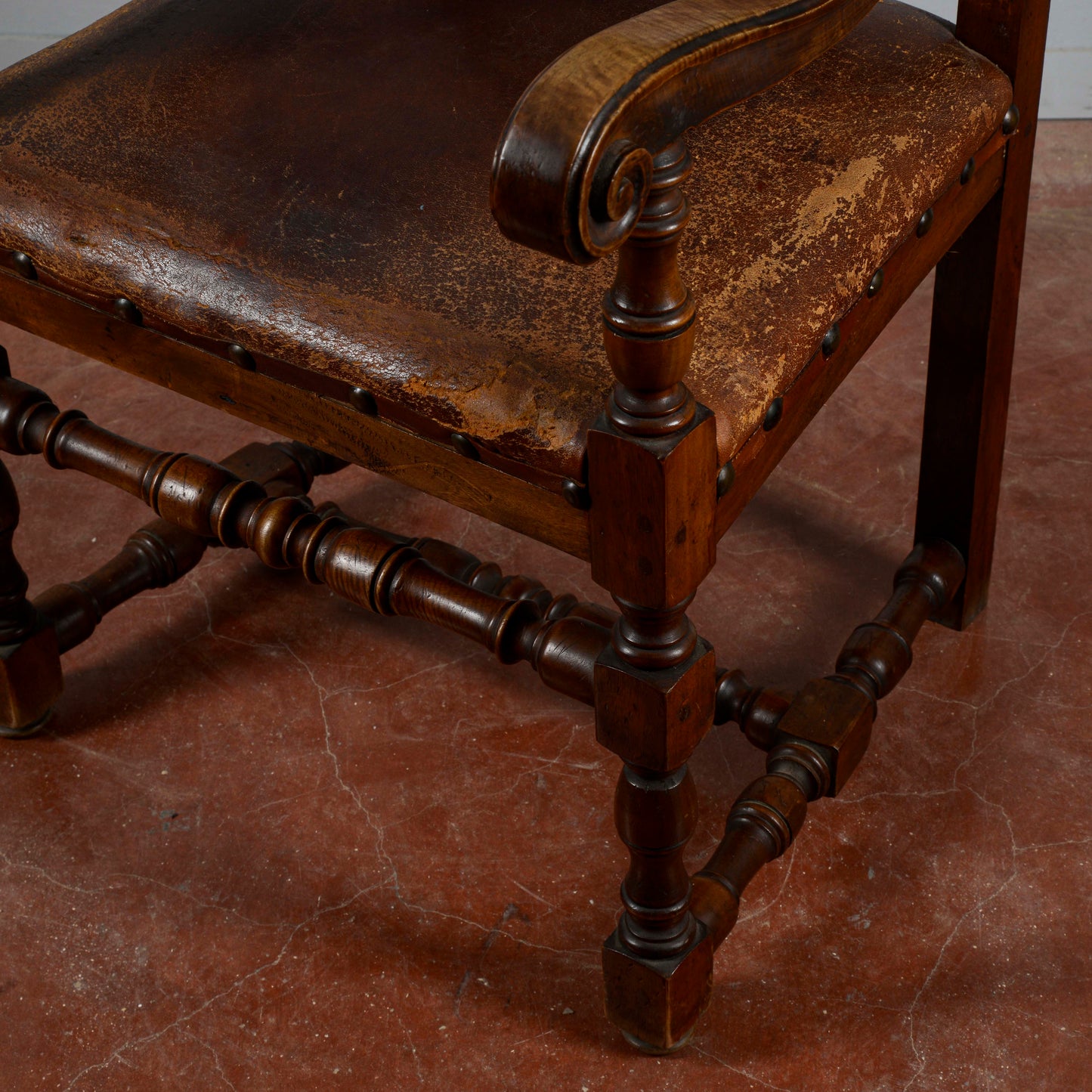 Poltrona Barocca Antica Epoca 800