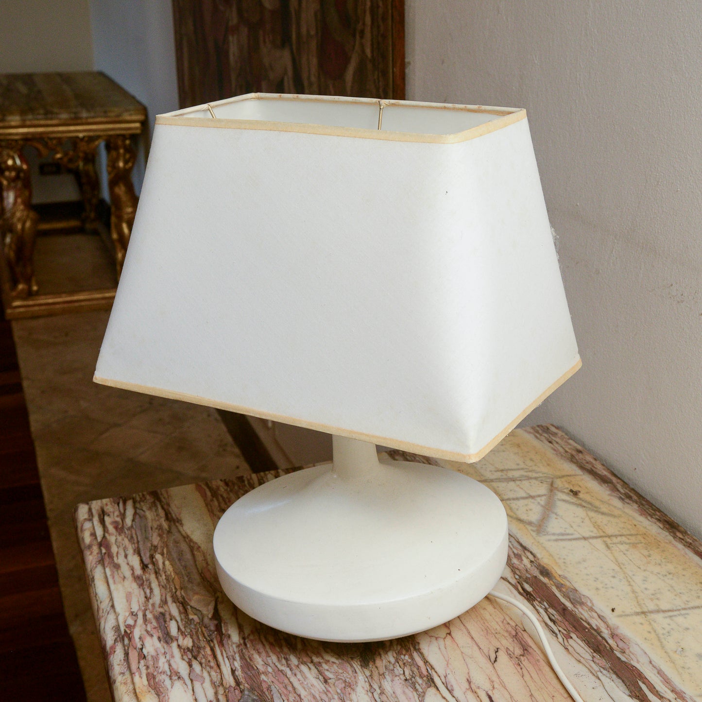 Lampada Da Tavolo Design Anni 80 In Ceramica