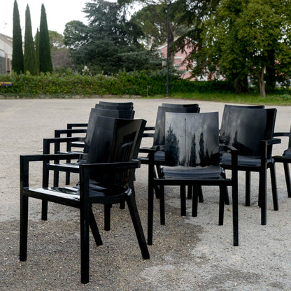Set 10 Sedie Driade Deville Sedia Poltroncina By Christophe Pille