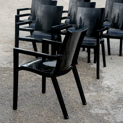 Set 10 Sedie Driade Deville Sedia Poltroncina By Christophe Pille