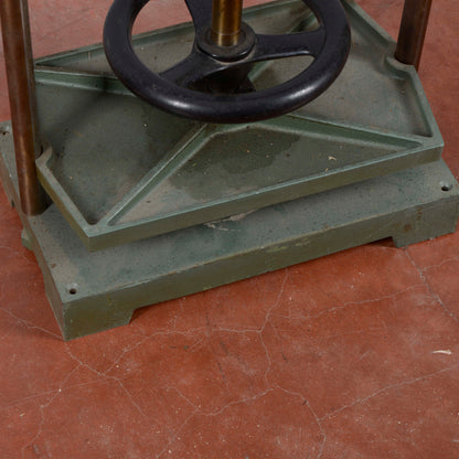Pressa A Colpo Rilegatoria Libri Restauro Libreria Vintage