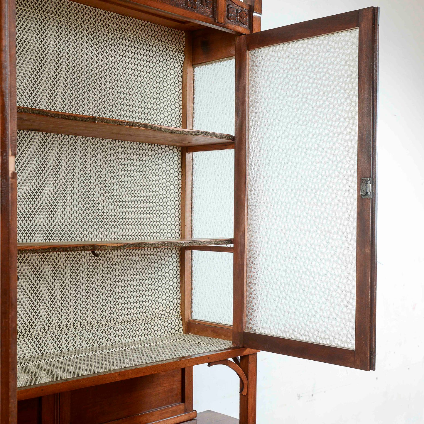 Credenza Due Corpi Vetrina Piattaia