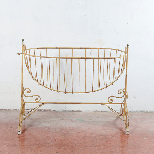 Culla in ferro battuto vintage