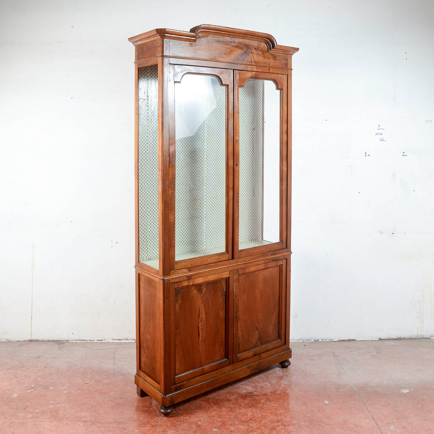 Libreria vetrina stretta fine 800