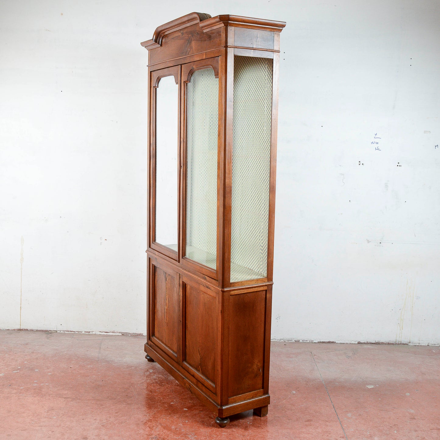 Libreria vetrina stretta fine 800