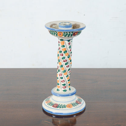 Portacandela ceramica castelli
